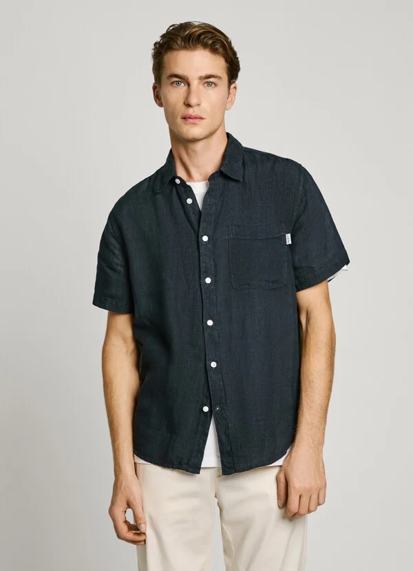 Camisa AMARO PEPE JEANS PM308847 1 - Tienda multimarca de moda - Escolano Moda Camisa AMARO PEPE JEANS PM308847